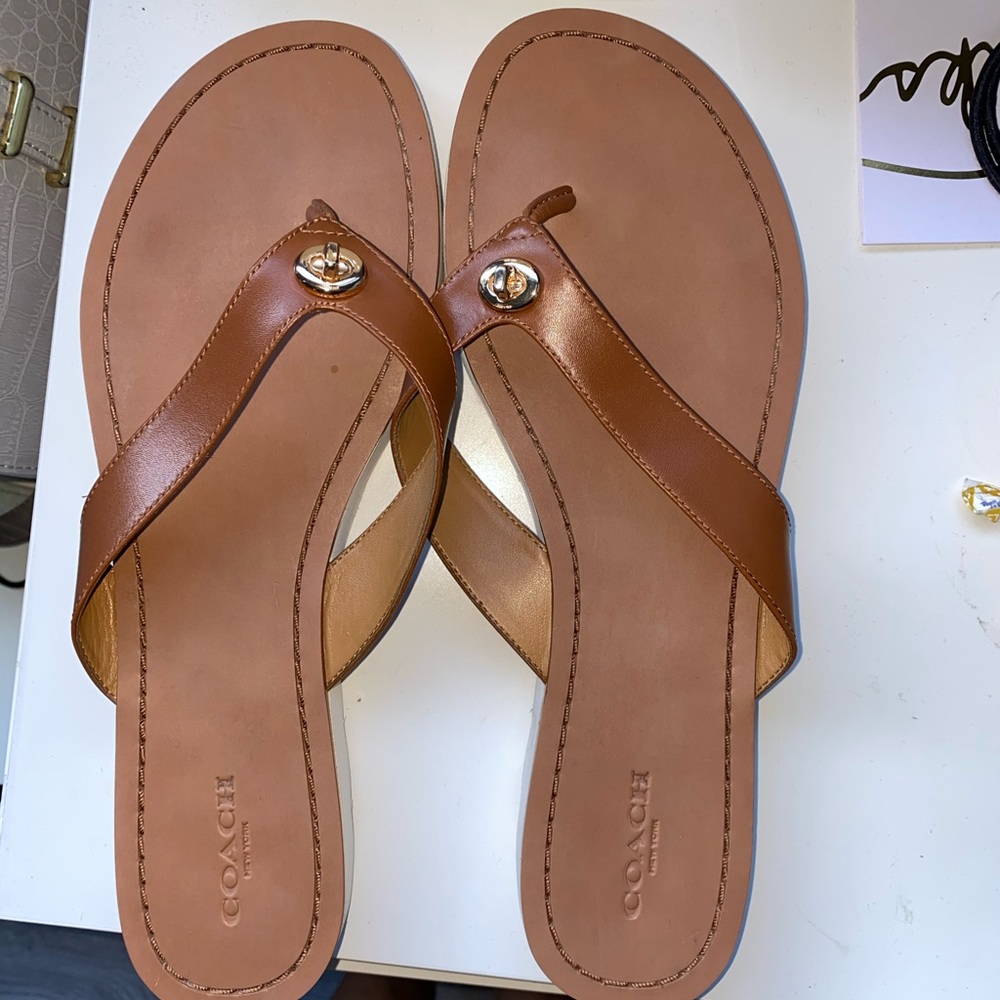 Coach sandals